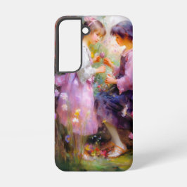 Funda Para Samsung Galaxy S22 Compartir Rosas y amistad