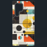 Funda Para Samsung Galaxy S22 Ultra Composición de formas geométricas coloridas<br><div class="desc">Círculos coloridos,  cuadrados y líneas,  composición artística abstracta moderna.</div>