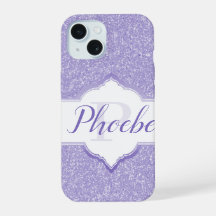 Funda para Samsung Galaxy con monograma de purpuri