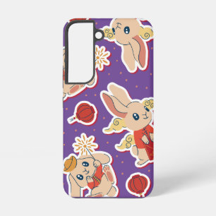 Funda Para Samsung Galaxy S22 Conejo del Zodiaco Chino