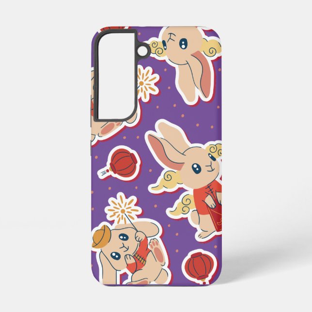 Funda Para Samsung Galaxy Conejo del Zodiaco Chino (Reverso )