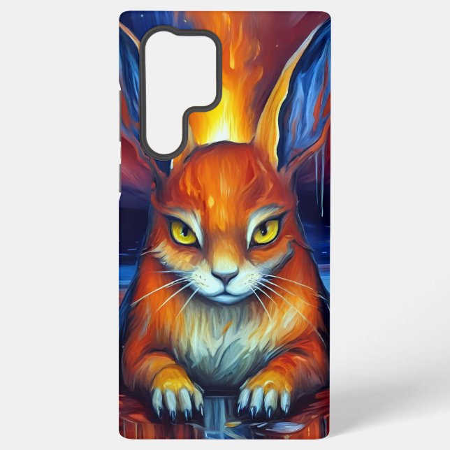 Funda Para Samsung Galaxy Conejo enojado (Reverso )