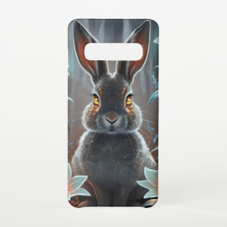 Funda Para Samsung Galaxy S10 Conejo místico | Bosque | Fantasía | Funda para mó