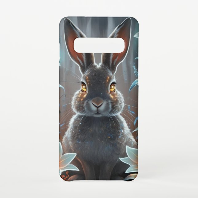 Funda Para Samsung Galaxy Conejo místico | Bosque | Fantasía | Funda para mó (Reverso)