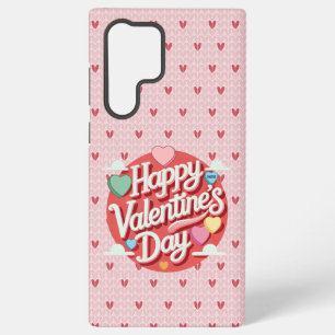 Funda Para Samsung Galaxy S22 Ultra Corazón colorido del día de San Valentín