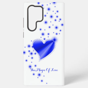 Funda Para Samsung Galaxy S22 Ultra Corazón de Arcoíris con Estrellas, La Magia del Am