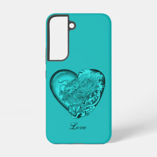 Funda Para Samsung Galaxy S22 Corazón de Dragón