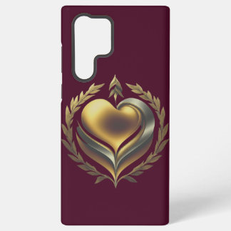 Funda Para Samsung Galaxy S22 Ultra Corazón de la libertad