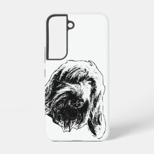 Funda Para Samsung Galaxy S22 Corazón de Spinone Desgreñado