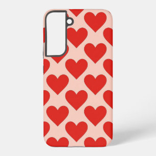Funda Para Samsung Galaxy S22+ Corazón rojo, tradicional día de San Valentín
