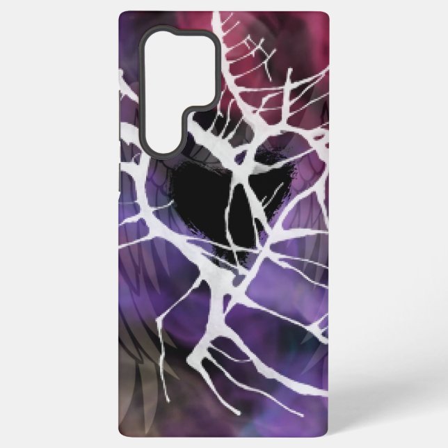 Funda Para Samsung Galaxy Corazón y humo de balancín (Reverso )