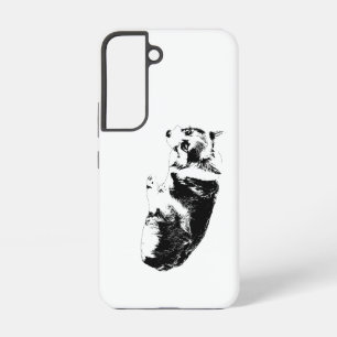 Funda Para Samsung Galaxy S22 Corgi Afilado, Pantalla Firme