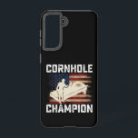 Funda Para Samsung Galaxy S21 Cornhole Champion American Flag Estados Unidos 4 d<br><div class="desc">Cornhole Champion American Flag Estados Unidos 4 de julio</div>