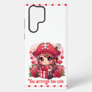 Funda Para Samsung Galaxy S22 Ultra Corto El día de San Valentín pirata
