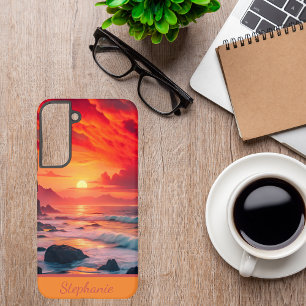 Funda Para Samsung Galaxy S22+ Costa Beach Sunset - Ocean Vibes