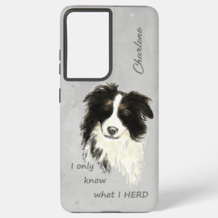 Funda Para Samsung Galaxy S21 Ultra Cotización de Humor de Perro de color de borde de