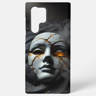 Funda Para Samsung Galaxy S22 Ultra Cracked Porcelain Mask Galaxy S22 Ultra Case