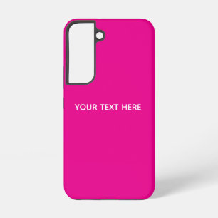 Funda Para Samsung Galaxy S22 Crea Tu Propia Tarjeta Postal de Invitación Magent