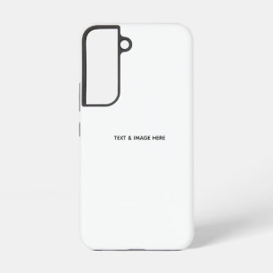 Funda Para Samsung Galaxy S22 Crea tu propio blanco