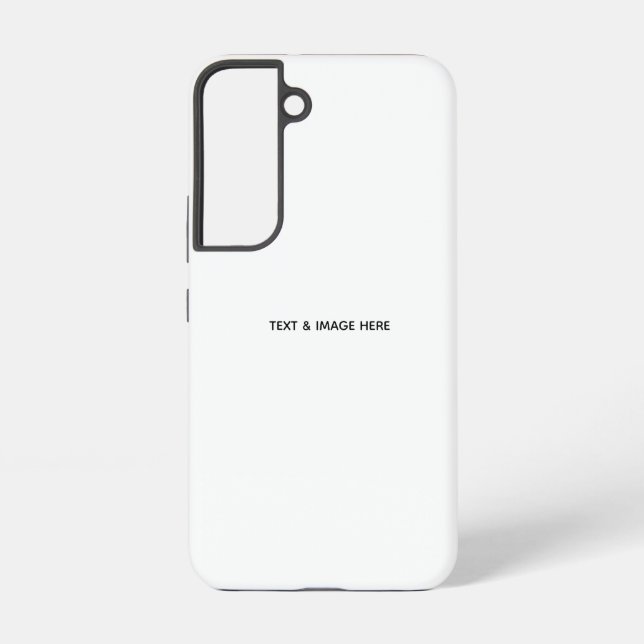 Funda Para Samsung Galaxy Crea tu propio blanco (Reverso )