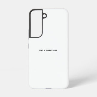 Funda Para Samsung Galaxy S22 Crea tu propio blanco