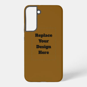 Funda Para Samsung Galaxy S22+ Crea tu propio marrón