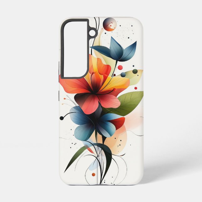 Funda Para Samsung Galaxy Crimson Brush (Reverso )