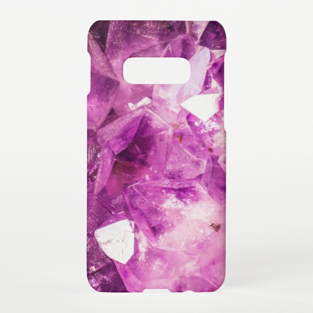Funda Para Samsung Galaxy Cristales color rosa (Reverso)