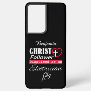 Funda Para Samsung Galaxy S21 Ultra Cristo Seguidor Disfrazado De Cristiano Electrista