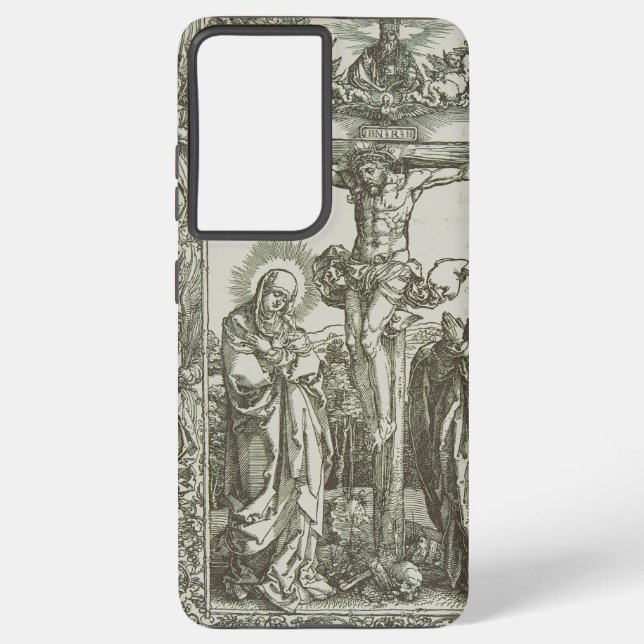 Funda Para Samsung Galaxy Cruikifixión medieval de Jesucristo (Reverso )