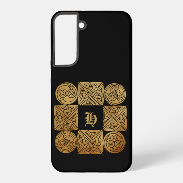 Funda Para Samsung Galaxy Cruz Celta de Knotwork Personalizada (Reverso )