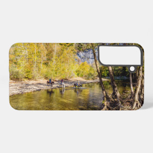 Funda Para Samsung Galaxy S22+ Cruzando el estuche de teléfono Samsung del río Bú