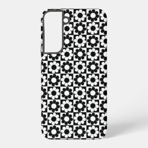 Funda Para Samsung Galaxy S22+ Cuadrados de energía de flor pop
