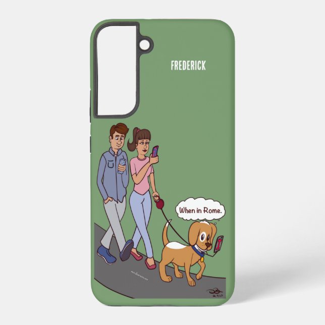 Funda Para Samsung Galaxy Cuando en Roma (Reverso )