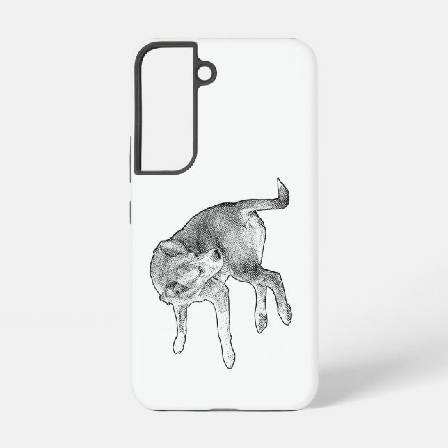 Funda Para Samsung Galaxy Cubierta Pup Joy (Reverso )