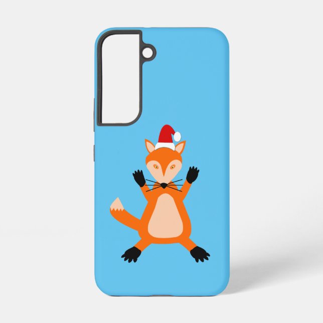 Funda Para Samsung Galaxy Curte Navidades Fox (Reverso )