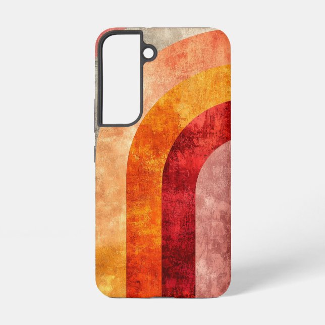 Funda Para Samsung Galaxy Curvas de Rosa polvorientas Estuche de teléfono (Reverso )