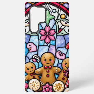 Funda Para Samsung Galaxy S22 Ultra Cute gingerbread men phone cover