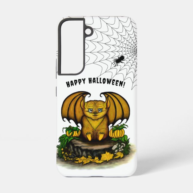 Funda Para Samsung Galaxy Cute Halloween Bat (Reverso )