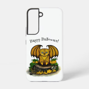 Funda Para Samsung Galaxy S22 Cute Halloween Bat