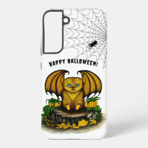 Funda Para Samsung Galaxy S22+ Cute Halloween Bat