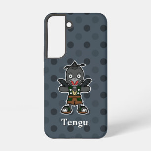 Funda Para Samsung Galaxy S22 Cute Yokai Karasu Tengu   Folklore japonés