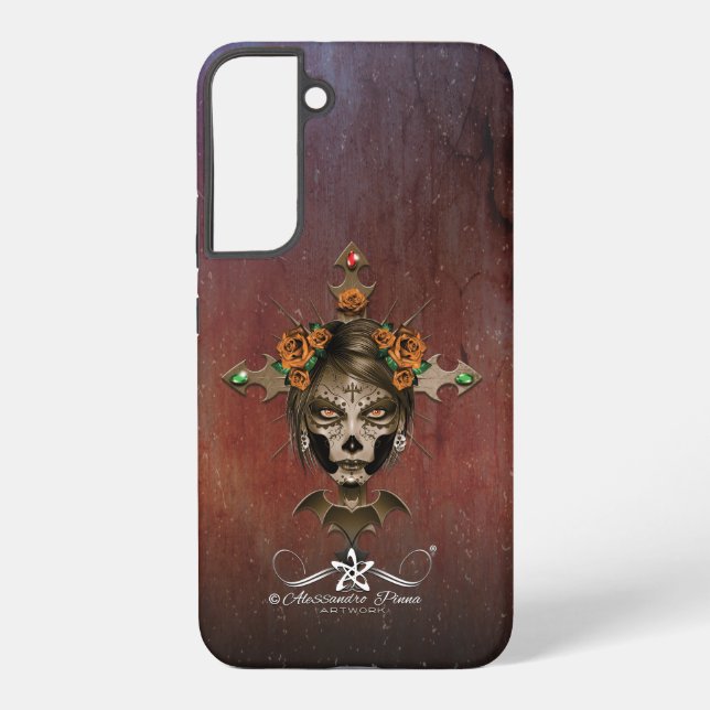Funda Para Samsung Galaxy D.D.L.M. La Catrina (Reverso )