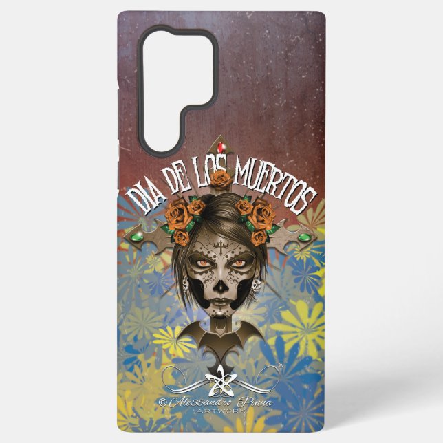 Funda Para Samsung Galaxy D.D.L.M. La Catrina (Reverso )