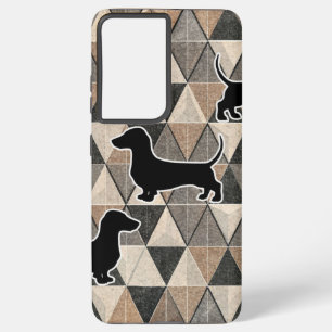 Funda Para Samsung Galaxy S21 Ultra Dachshund Walking