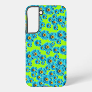 Funda Para Samsung Galaxy S22+ Daisies azules