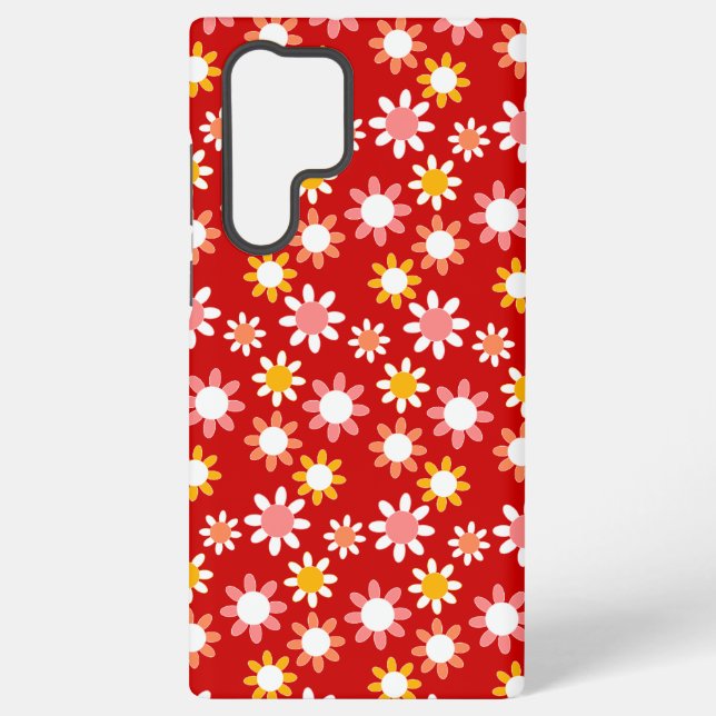 Funda Para Samsung Galaxy Daisies de primavera (Reverso )