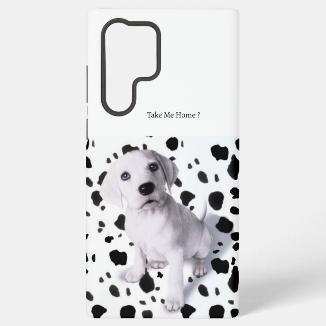 Funda Para Samsung Galaxy Dalmatian Puppy Galaxy S22 Ultra Funda (Reverso )