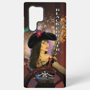 Funda Para Samsung Galaxy S22 Ultra Dama Corsario Negro