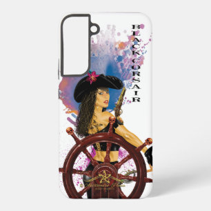 Funda Para Samsung Galaxy S22+ Dama Corsario Negro